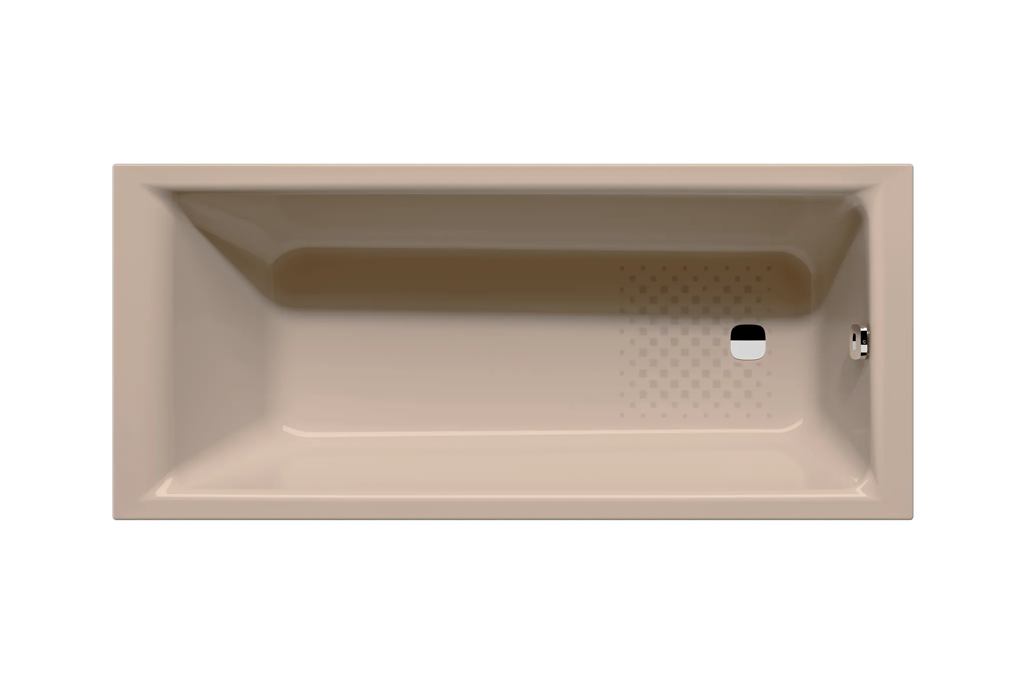 Kaldewei PURO NEXT Badewanne, 1700x750 mm, bahamabeige, Perl-Effekt, Antislip