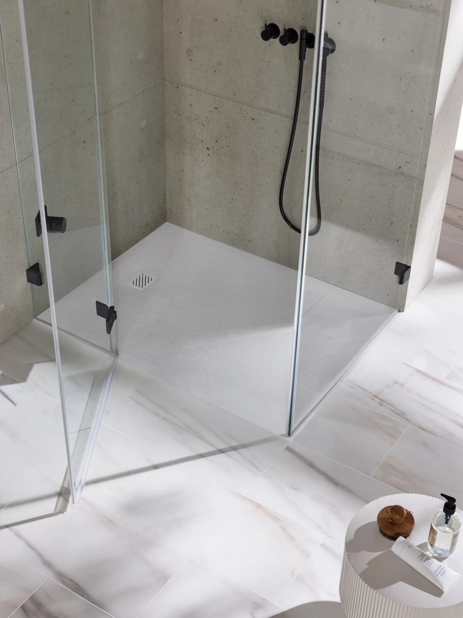 Kermi Duschdesign RIVETO VR1 EXA Rechteck-Duschwanne Mineralguss 1000x800 mm weiß matt 15 mm Tiefe Kermi Duschdesign RIVETO VR1 EXA Rechteck-Duschwanne Mineralguss 1000x800 mm weiß matt 15 mm Tiefe