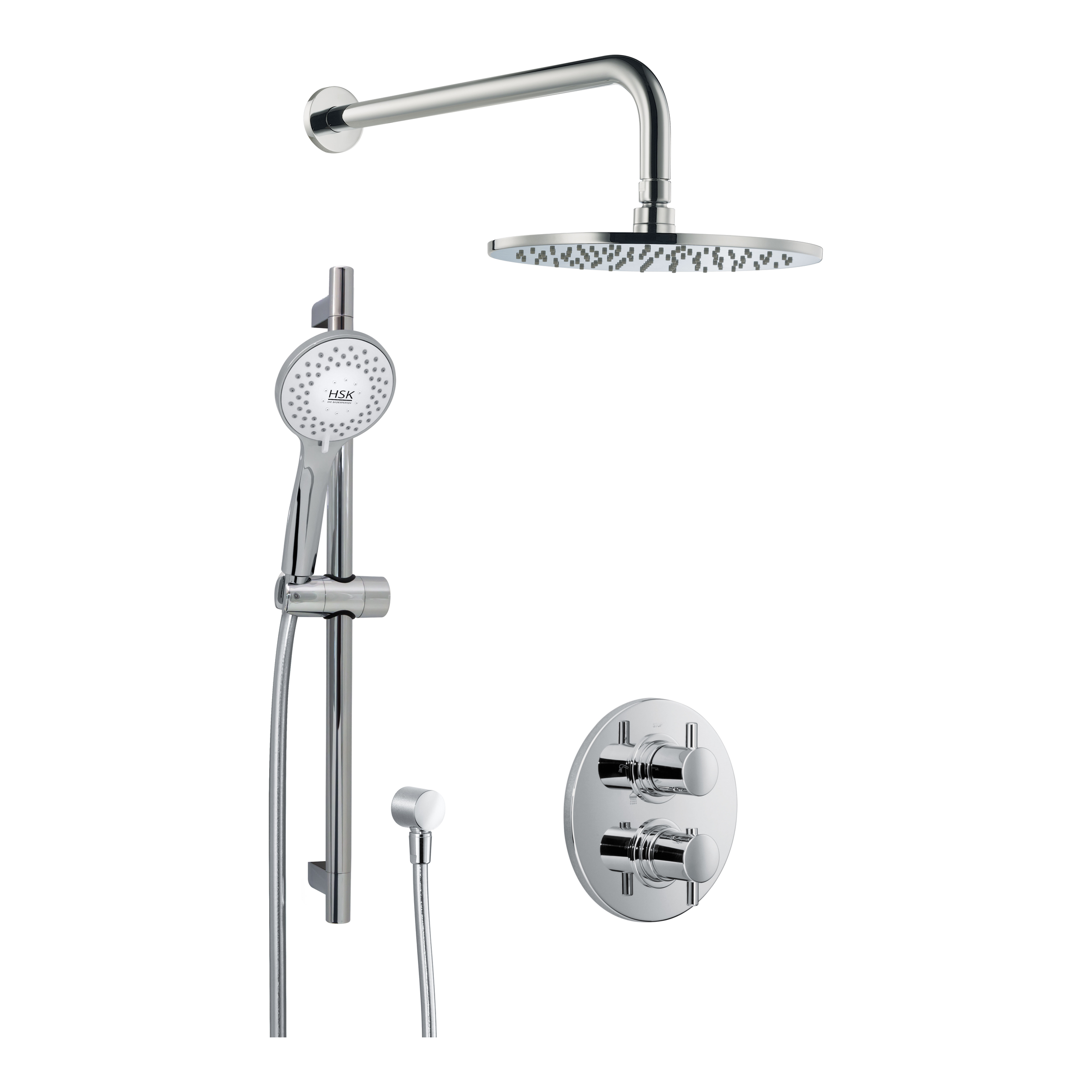 HSK Shower-Set Armatur „Shower-Set“ 1.05 Rund in chrom HSK Shower-Set Armatur „Shower-Set“ 1.05 Rund in chrom