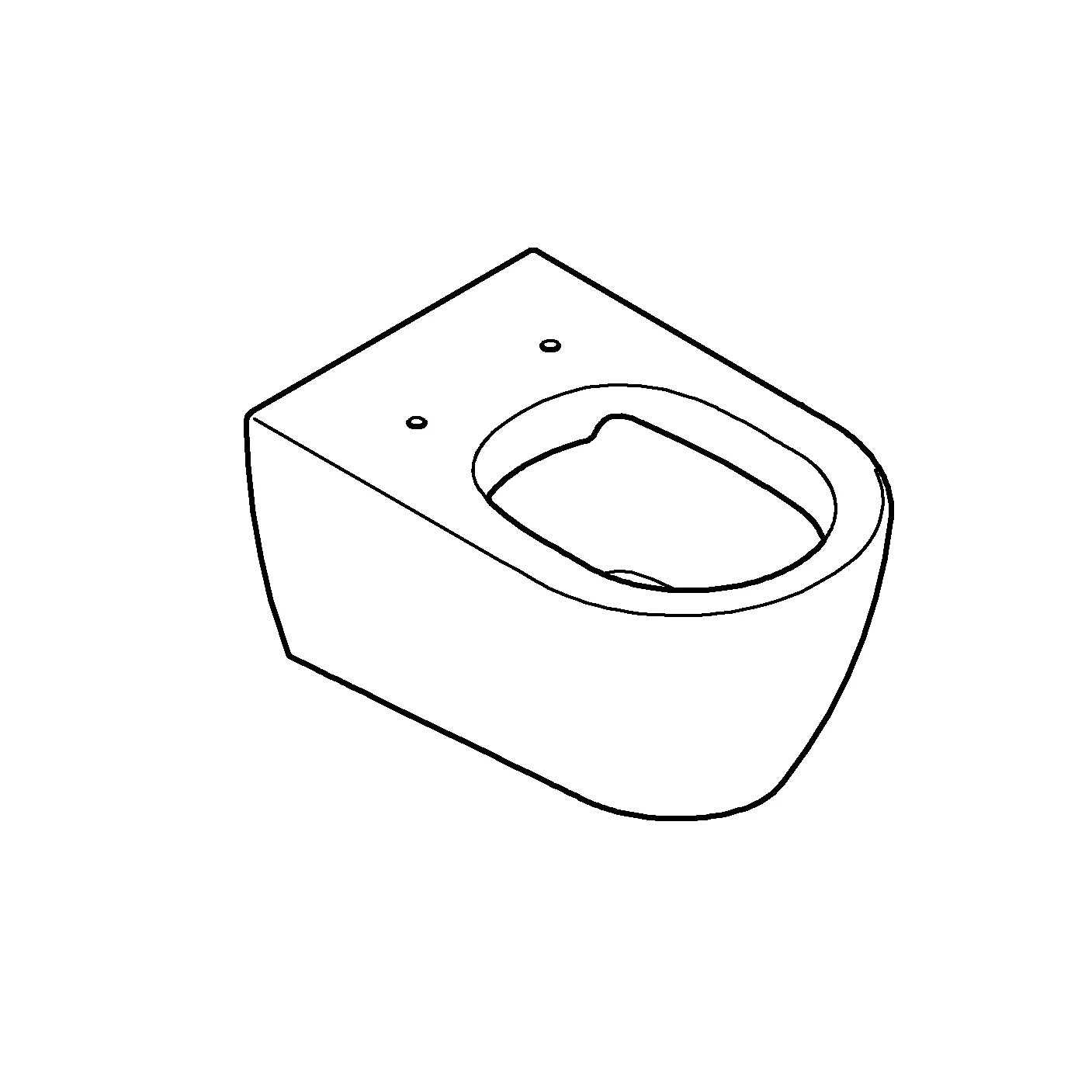 Wand-Tiefspül-WC Essence 39571_H, Abgang waagerecht, spülrandlos, für Unterputz-Spülkasten, aus Sanitärkeramik, PureGuard Hygieneoberfläche, alpinweiß Wand-Tiefspül-WC Essence 39571_H, Abgang waagerecht, spülrandlos, für Unterputz-Spülkasten, aus Sanitärkeramik, PureGuard Hygieneoberfläche, alpinweiß