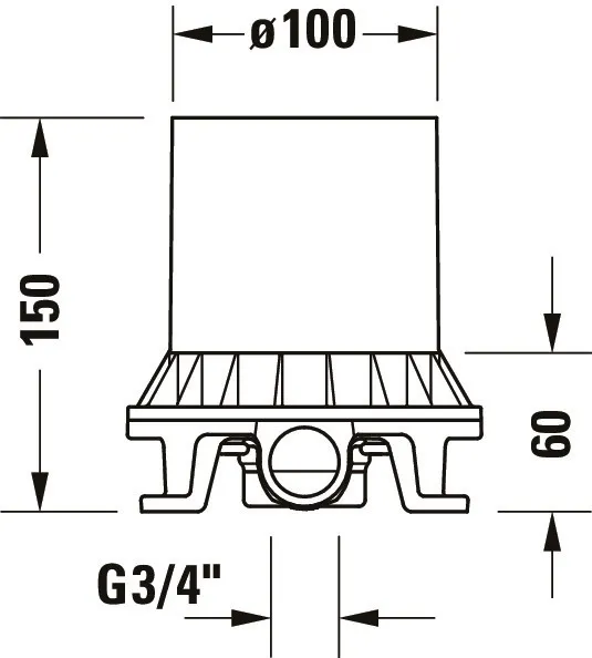 Duravit Unterputz-Armatur „Sonstiges“ Duravit Unterputz-Armatur „Sonstiges“