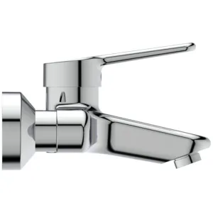 Wand-Waschtischarmatur Ceraplus 5 l/min. Ausladung 104mm Chrom Wand-Waschtischarmatur Ceraplus 5 l/min. Ausladung 104mm Chrom