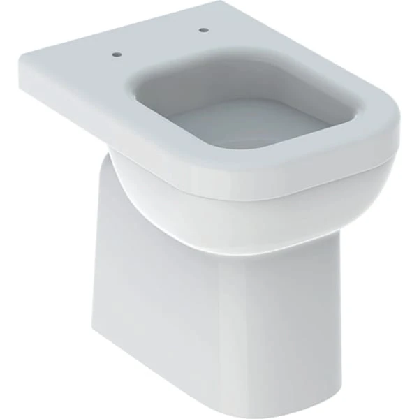 Stand-Tiefspül-WC erhöht „Renova Comfort“ 39 × 46 × 55,5 cm, mit Spülrand, Abgang waagerecht Stand-Tiefspül-WC erhöht „Renova Comfort“ 39 × 46 × 55,5 cm, mit Spülrand, Abgang waagerecht