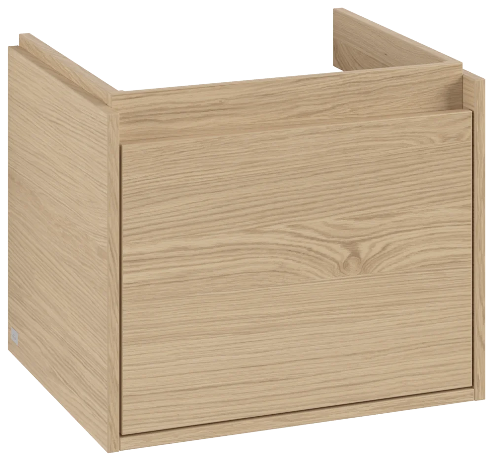 Villeroy & Boch Skyla Waschbeckenunterschrank 522x436x424mm Eckig Holz Nordic Oak