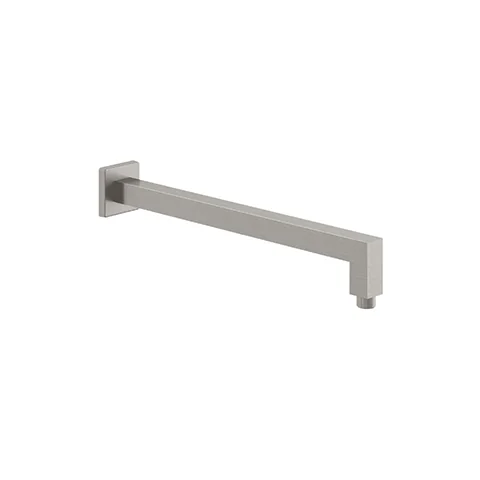 Kludi A-QA Wand-Brausearm 400 mm, eckige Ausführung, St. Brushed Nickel Kludi A-QA Wand-Brausearm 400 mm, eckige Ausführung, St. Brushed Nickel