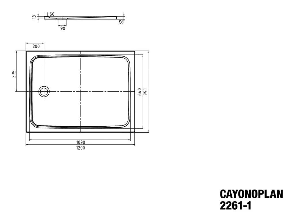 Kaldewei rechteck Duschwanne „Cayonoplan“ 750 × 1200 mm mit Vollantislip, mit Perl-Effekt, in bahamabeige Kaldewei rechteck Duschwanne „Cayonoplan“ 750 × 1200 mm mit Vollantislip, mit Perl-Effekt, in bahamabeige