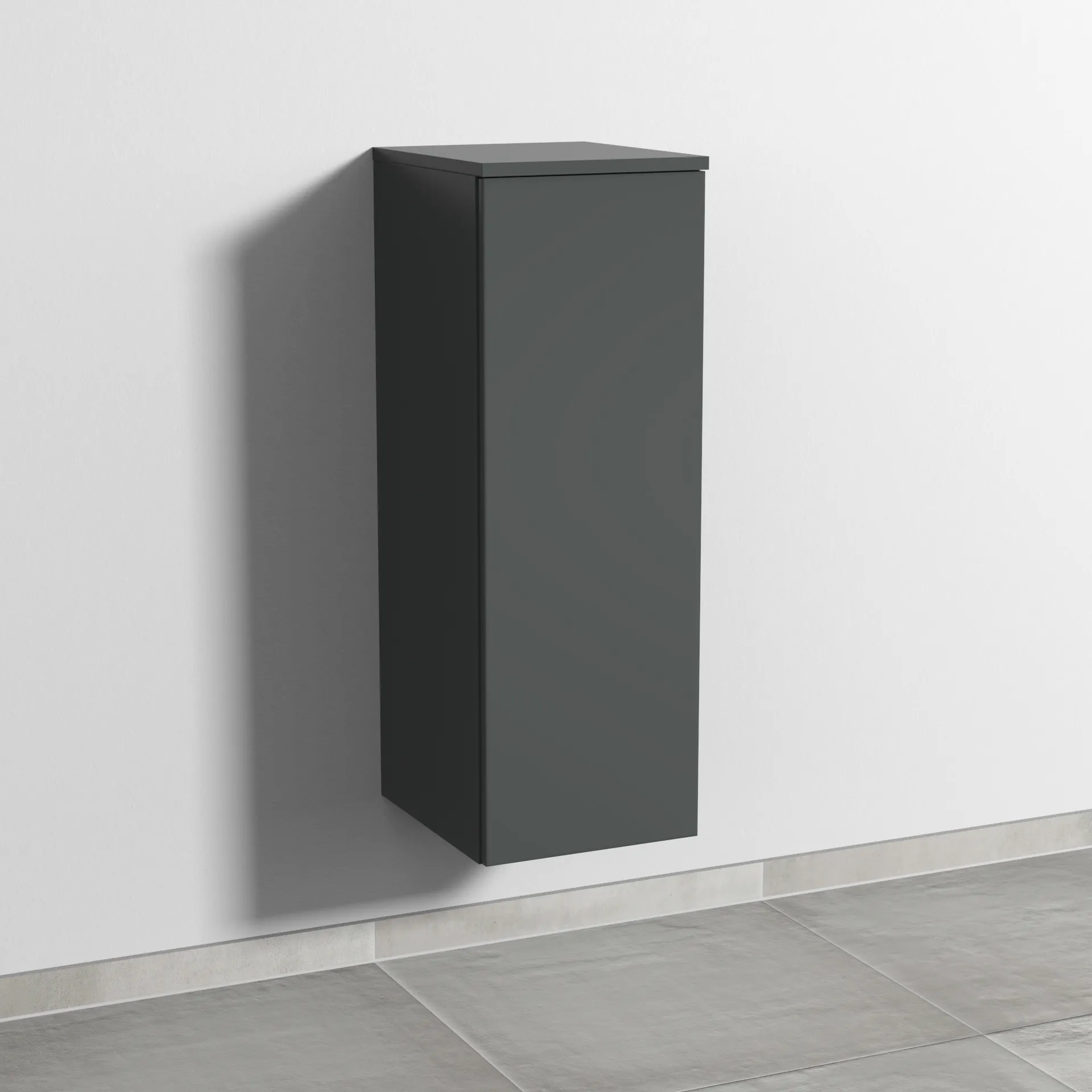 Sanipa Mittelschrank „3way“ 300 × 850 × 345 mm Anschlag rechts, in Anthrazit (matt), Anschlag rechts