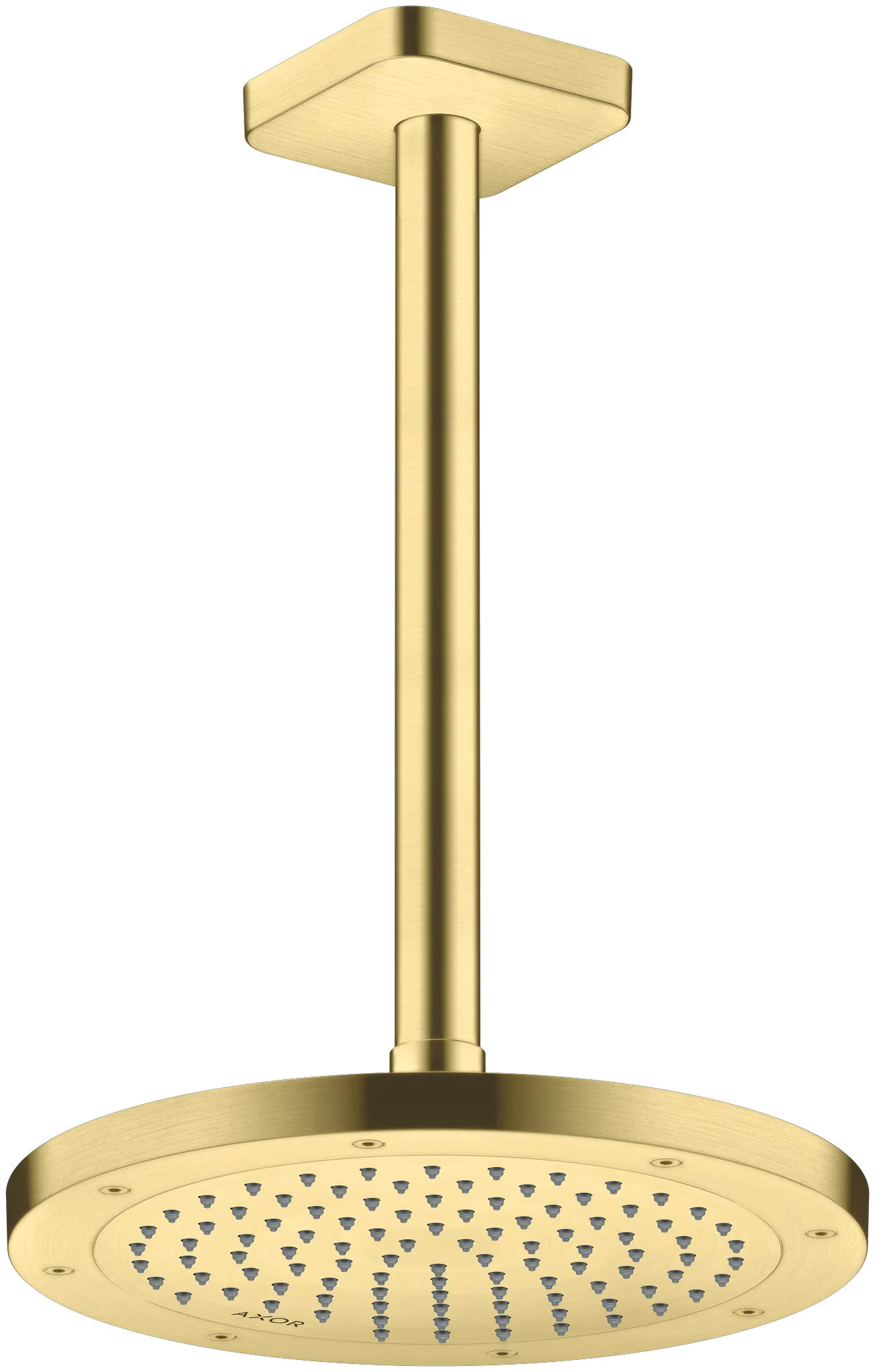 Decken-Anschlussstück Axor DN15 300mm softsquare chrom