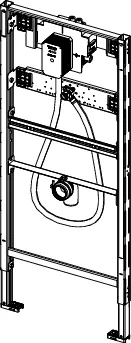 TECEprofil Urinalmodul mit TECE-Spülergehäuse U 2 TECEprofil Urinalmodul mit TECE-Spülergehäuse U 2