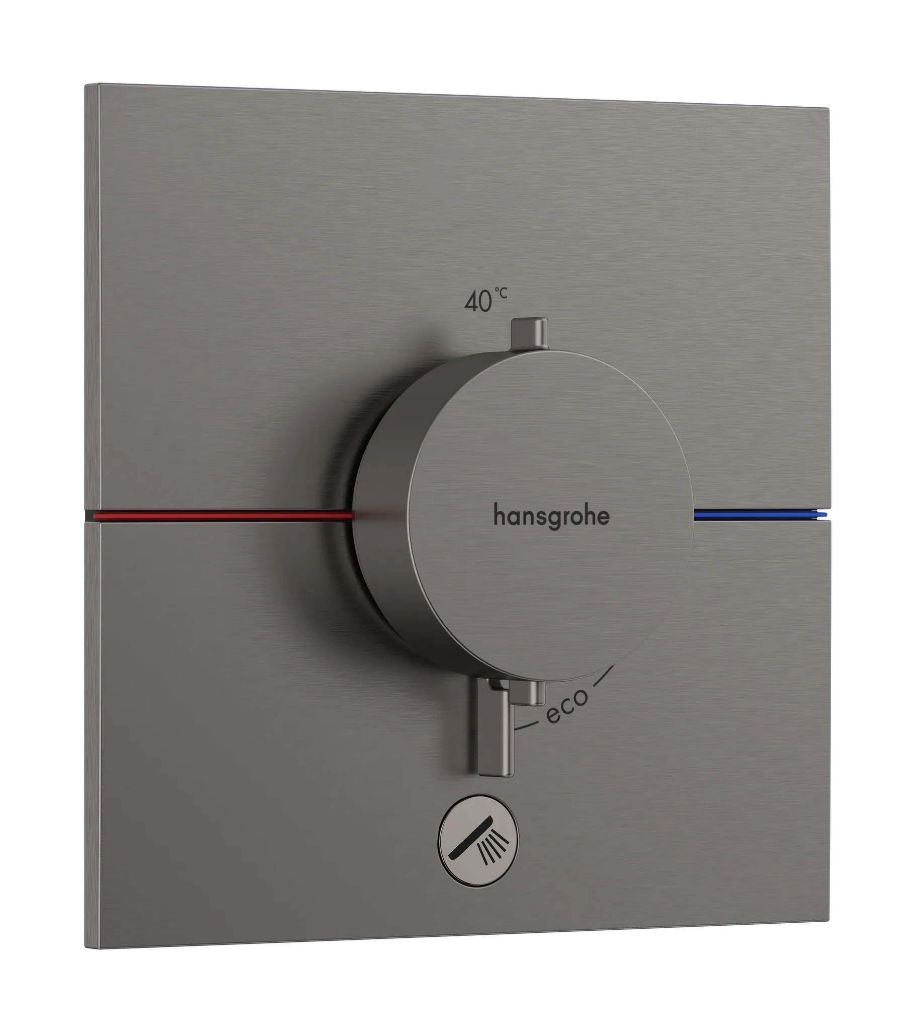 Hansgrohe ShowerSelect Comfort E Thermostat Unterputz Brushed Black Chrome Hansgrohe ShowerSelect Comfort E Thermostat Unterputz Brushed Black Chrome