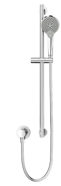 IXMO Sets IXMO_solo Brause-Set 15 Thermostat-Brausemischer, rund mit Brausestange verchromt