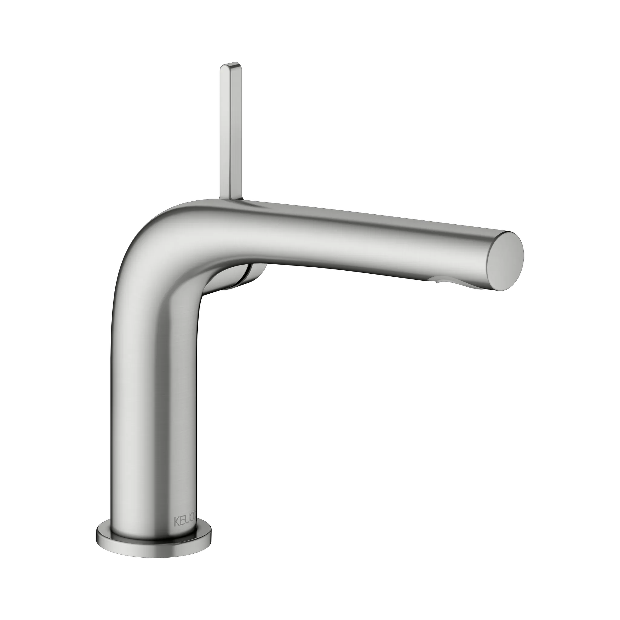 KEUCO EDITION 400 Einhebel-Waschtischmischer 120, Edelstahl-finish KEUCO EDITION 400 Einhebel-Waschtischmischer 120, Edelstahl-finish