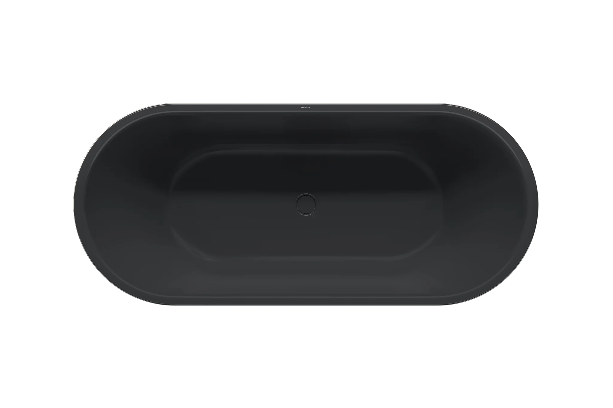 Kaldewei MEISTERSTÜCK CLASSIC DUO OVAL Badewanne, schwarz matt, 1550x660 mm, oval, freistehend mit mittigem Ab- und Überlaufdeckel Kaldewei MEISTERSTÜCK CLASSIC DUO OVAL Badewanne, schwarz matt, 1550x660 mm, oval, freistehend mit mittigem Ab- und Überlaufdeckel