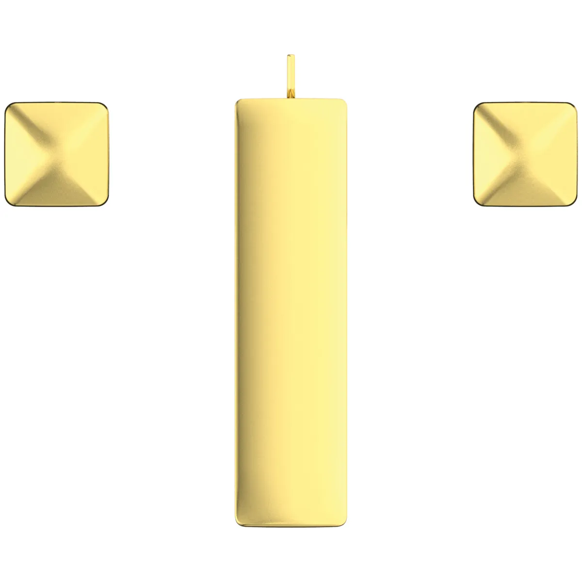 Ideal Standard 3-Loch-Waschtischarmatur CONCA Atelier Collections Brushed Gold