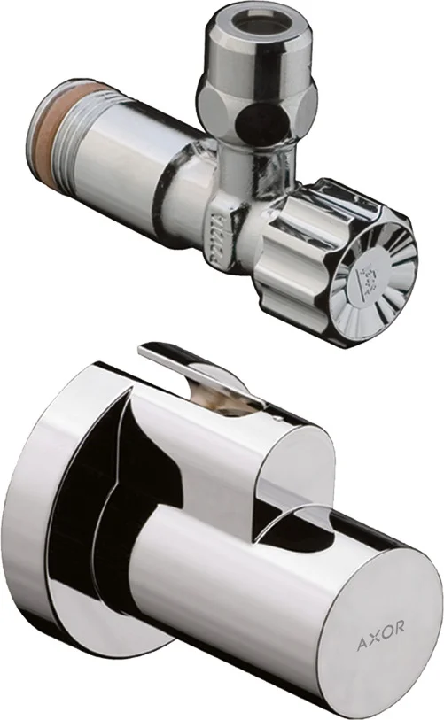 Hansgrohe AXOR Eckventil chrom mit Schuber, G 1/2 Eingang, G 3/8 Abgang