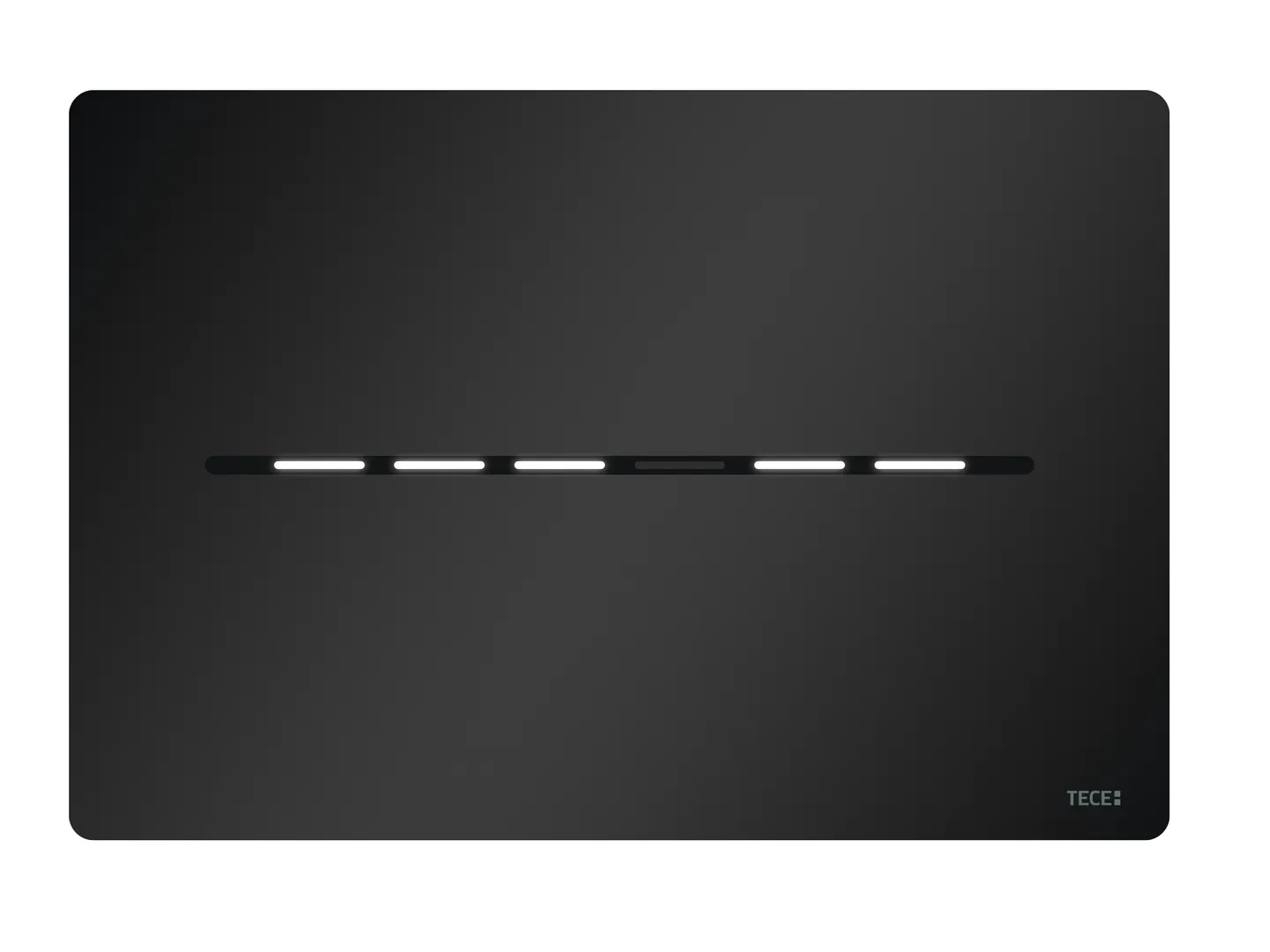 TECEsolidWC-Elektronik mit berührungsloser Auslösung, 12 V-Netz, schwarz matt