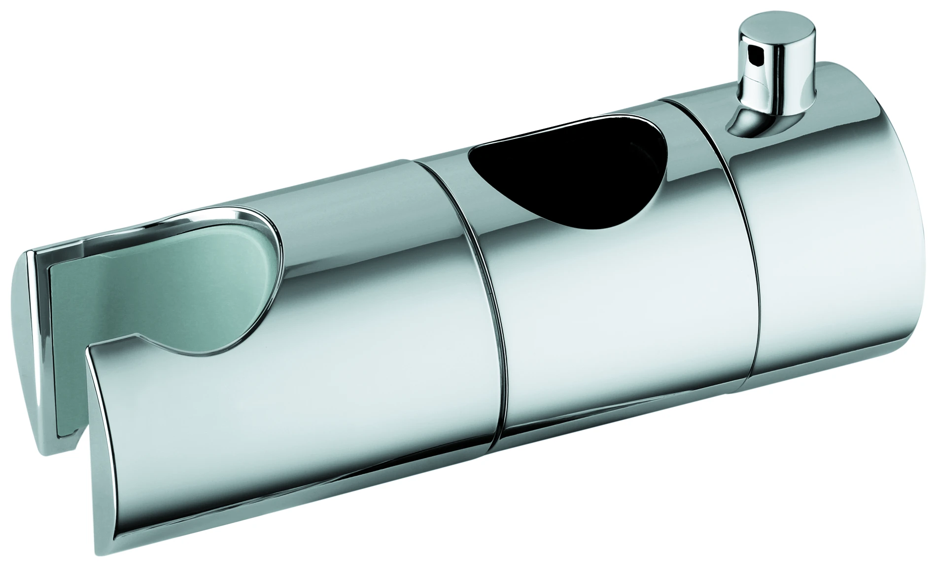 Gleitelement 12140, für Brausestangen & Duschsysteme mit Durchmesser 22,0 mm, chrom