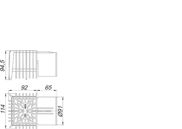 Attika-Laubfangkorb, 92 x 114 mm Attika-Laubfangkorb, 92 x 114 mm