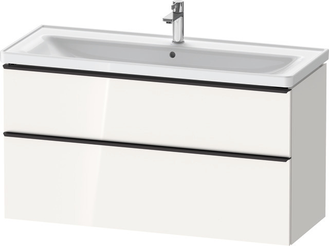 Duravit Waschtischunterschrank wandhängend „D-Neo“ 118,4 × 62,5 × 45,2 cm