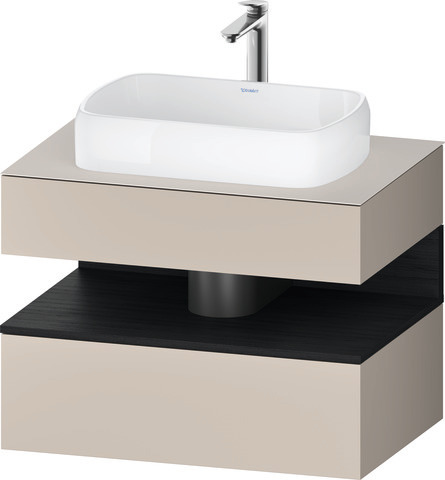 Duravit Waschtischunterschrank wandhängend „Qatego“ 80 × 60 × 55 cm