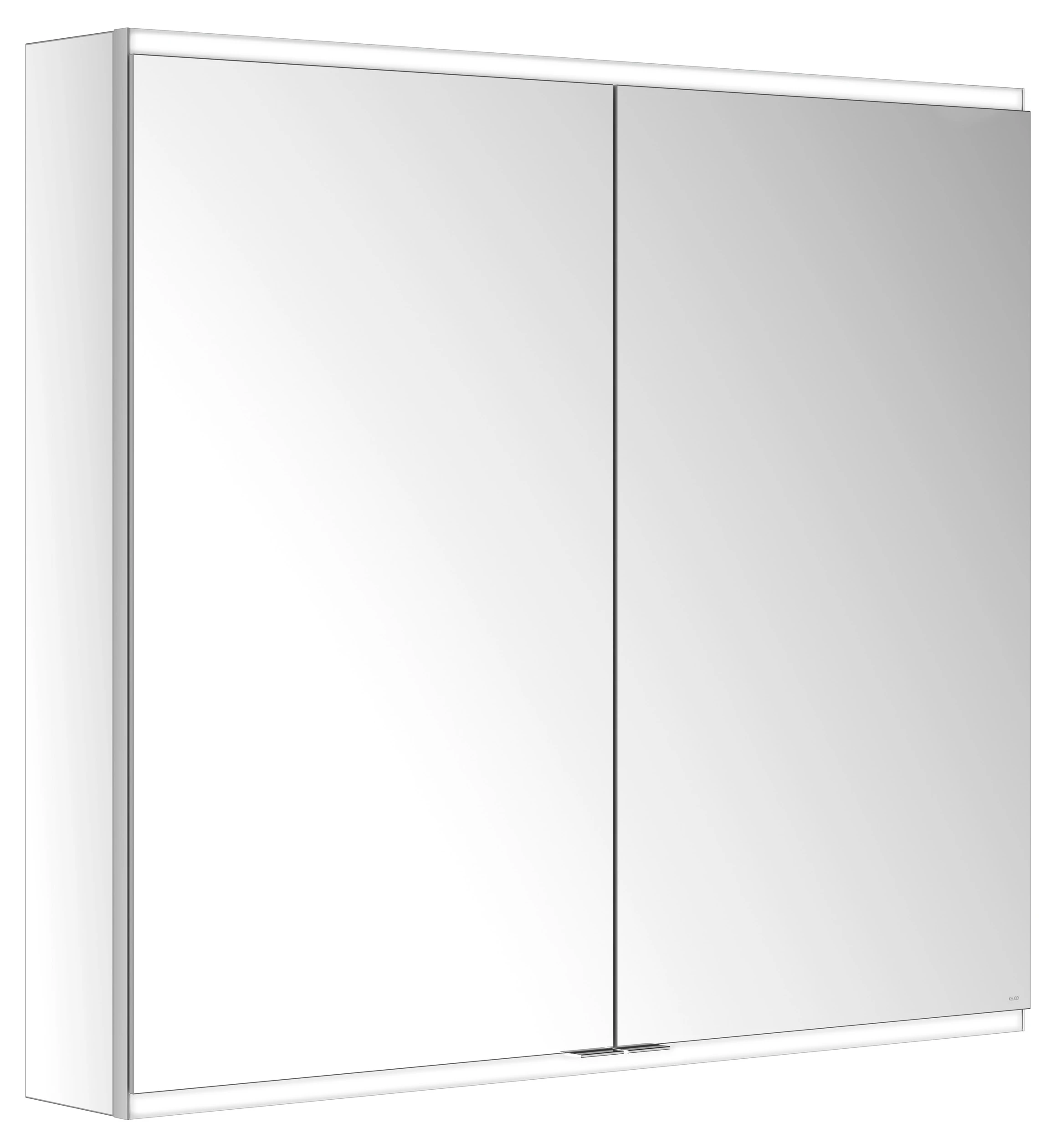 KEUCO Royal Modular 2.0 Spiegelschrank, beleuchtet Wandvorbau, 2 Steckdosen 1050x900x160mm silber eloxiert