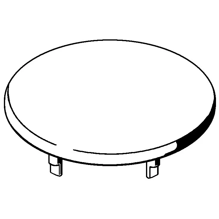 Keramische Abdeckung für Urinalsiphon ANTERO, LEMA Keramische Abdeckung für Urinalsiphon ANTERO, LEMA