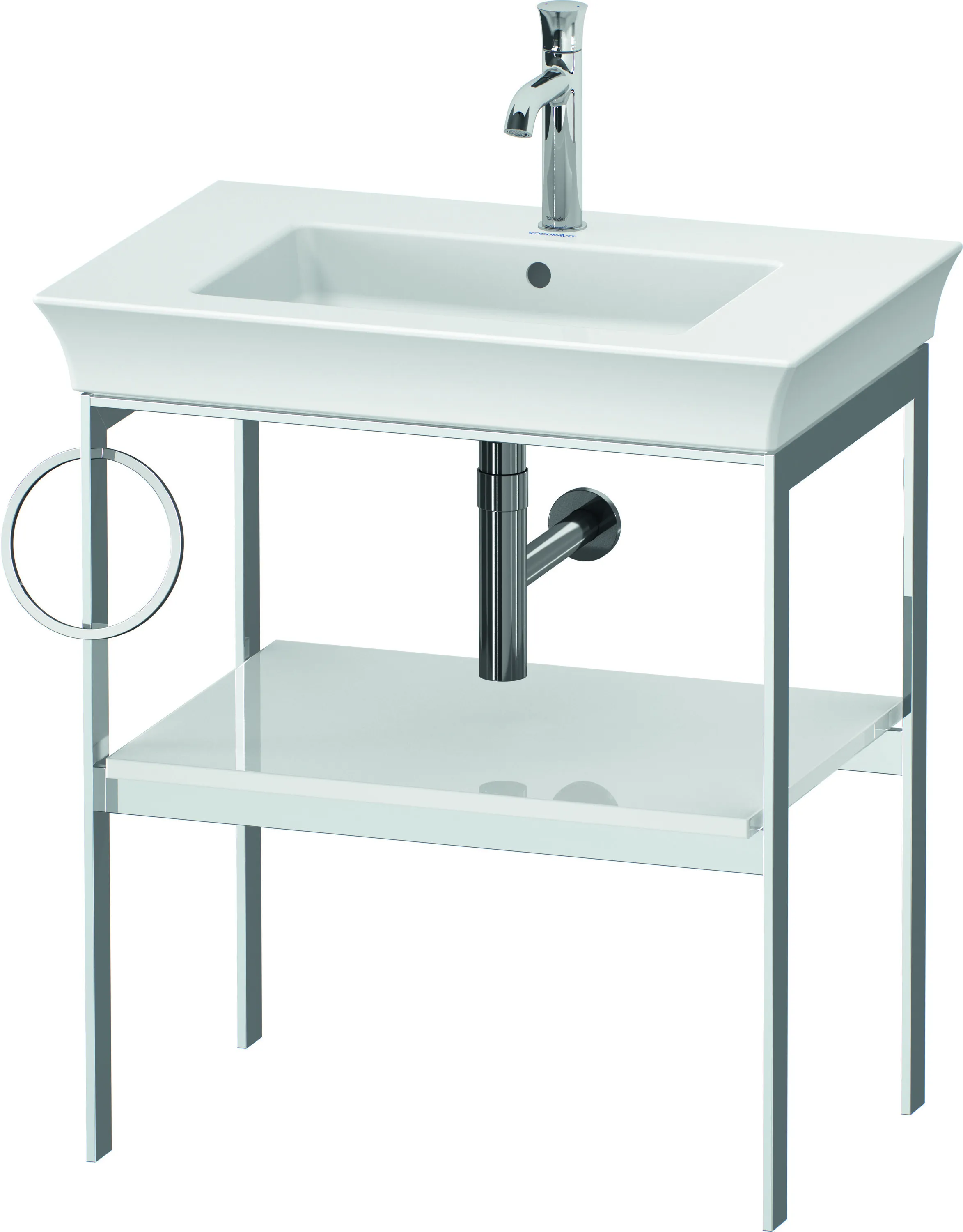 Duravit Konsole „White Tulip“ in Weiß Hochglanz