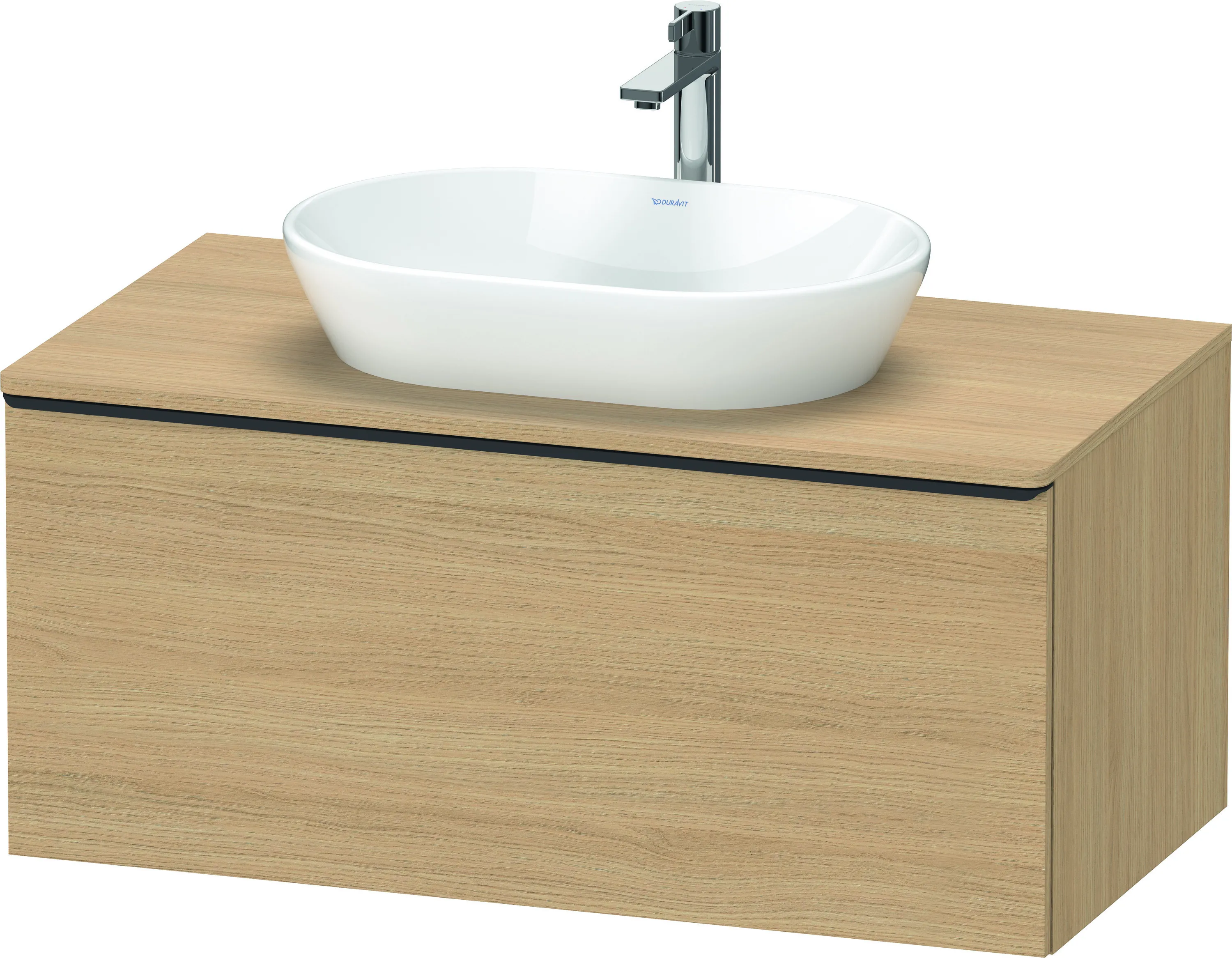 Duravit Waschtischunterschrank wandhängend „D-Neo“ 100 × 45,9 × 55 cm Eiche Natur