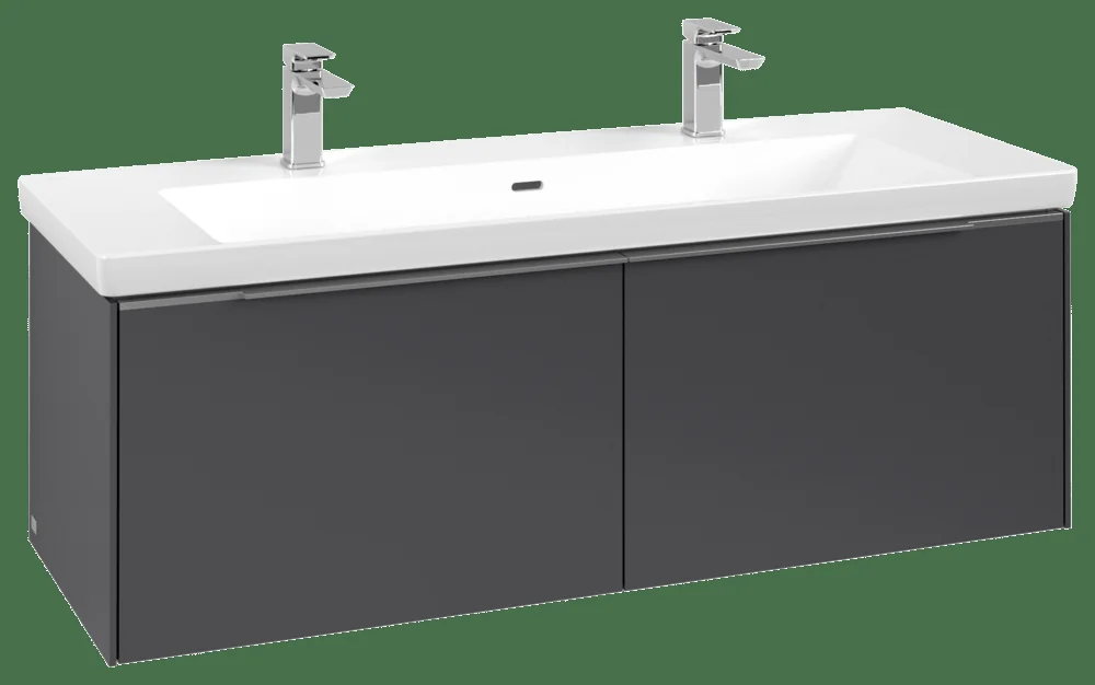Villeroy & Boch Subway 3.0 Waschbeckenunterschrank C601L0, 1272x429x478 mm, Graphite Villeroy & Boch Subway 3.0 Waschbeckenunterschrank C601L0, 1272x429x478 mm, Graphite