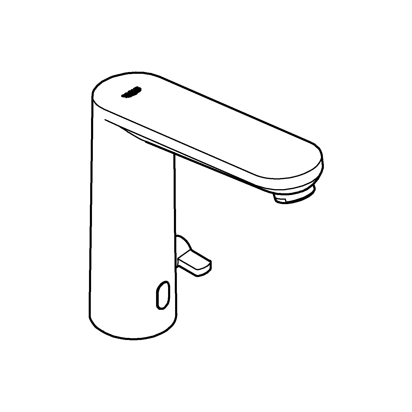 Infrarot-Elektronik für Waschtisch Eurosmart CE 36421_1, L-Size, mit Mischung, Steckertrafo 230V, Armaturengruppe I, Schutzart IP 59