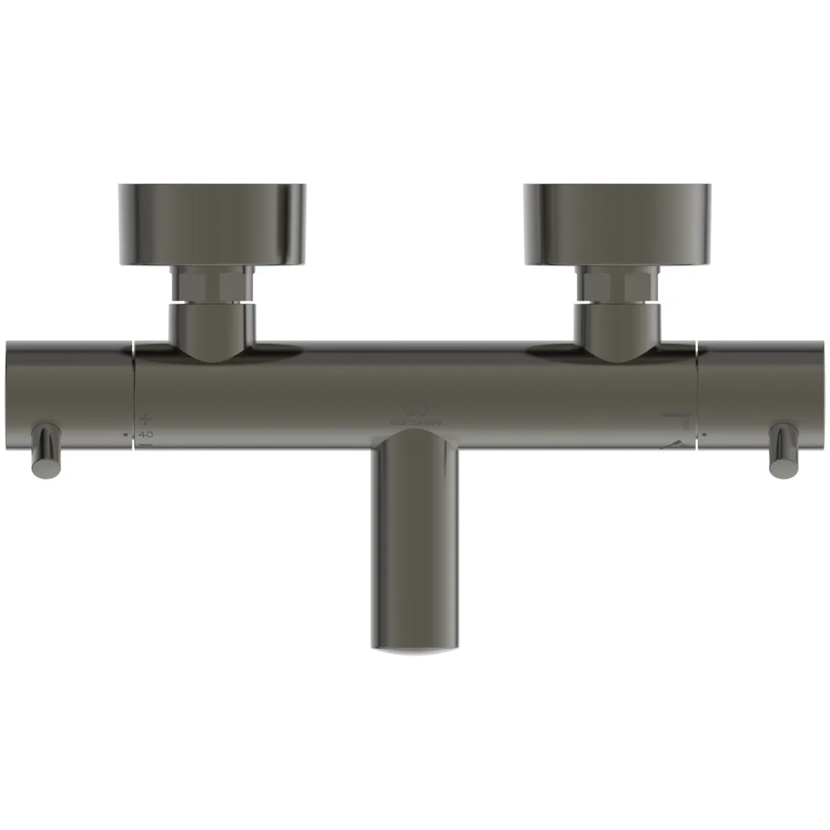 Ideal Standard Badethermostat Aufputz Ceratherm T125 Pin-Griffe Magnetic Grey