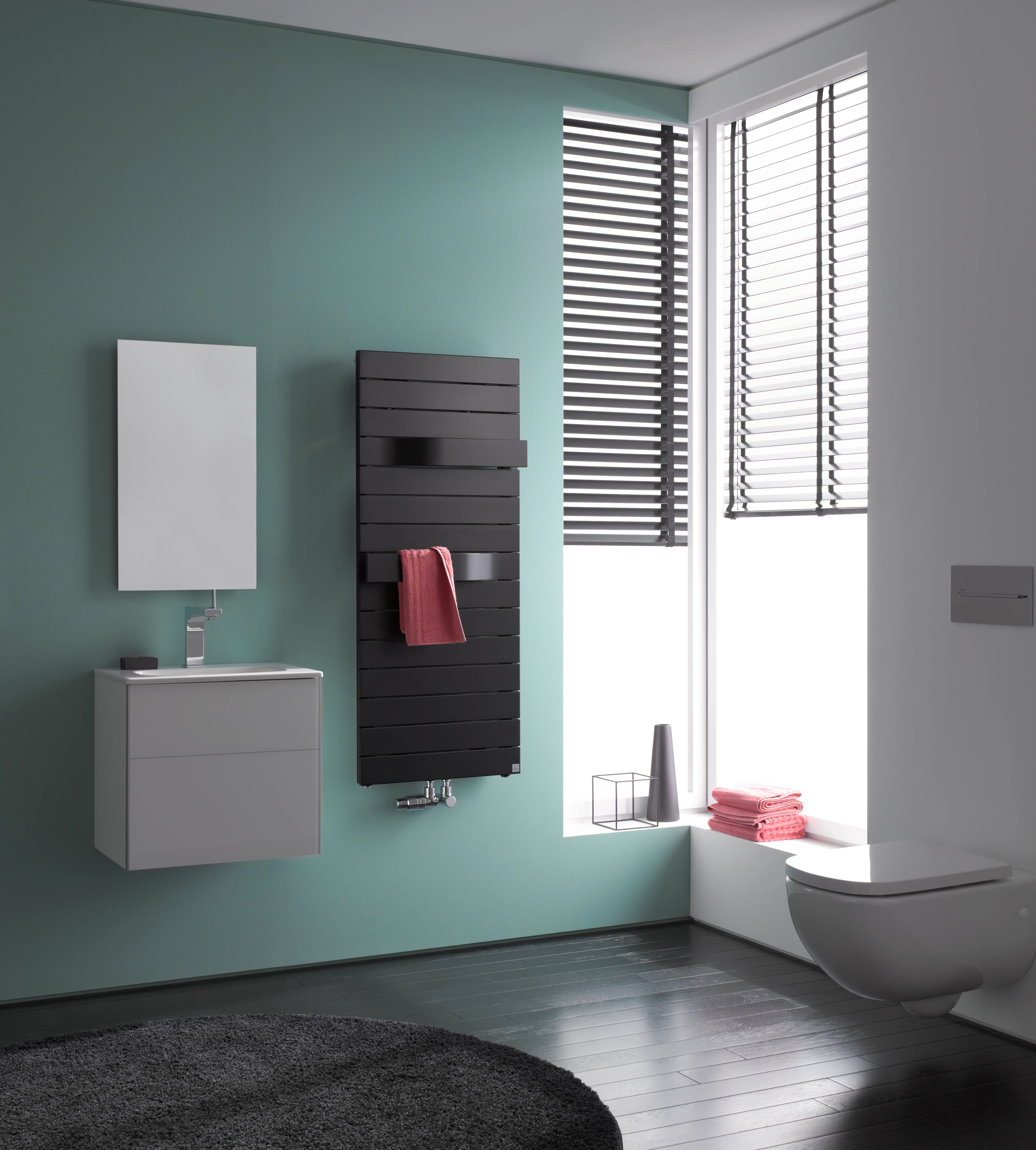 Kermi Design-Heizkörper „Tabeo®“ 60 × 143,7 cm in Weiß (RAL 9016) Kermi Design-Heizkörper „Tabeo®“ 60 × 143,7 cm in Weiß (RAL 9016)