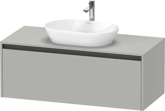 Duravit Waschtischunterschrank wandhängend „Ketho.2“ 120 × 45,9 × 55 cm in Betongrau Matt Duravit Waschtischunterschrank wandhängend „Ketho.2“ 120 × 45,9 × 55 cm in Betongrau Matt