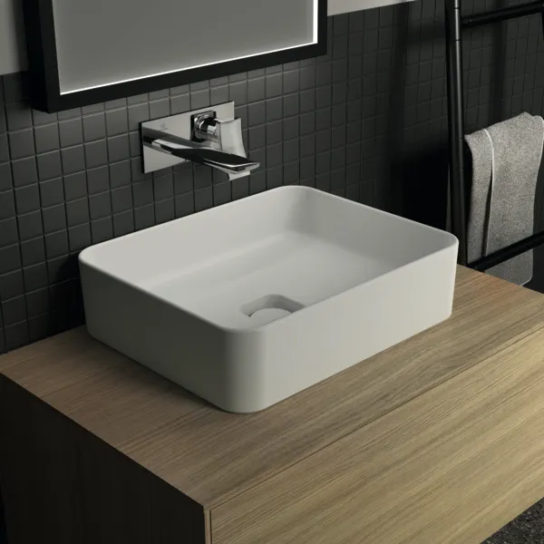 Ideal Standard Conca Schale, eckig, weiß mit IdealPlus, 600x400x110 mm Ideal Standard Conca Schale, eckig, weiß mit IdealPlus, 600x400x110 mm