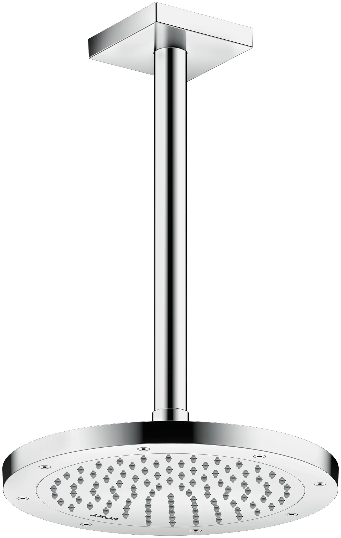 Decken-Anschlussstück Axor DN15 300mm eckig chrom Decken-Anschlussstück Axor DN15 300mm eckig chrom