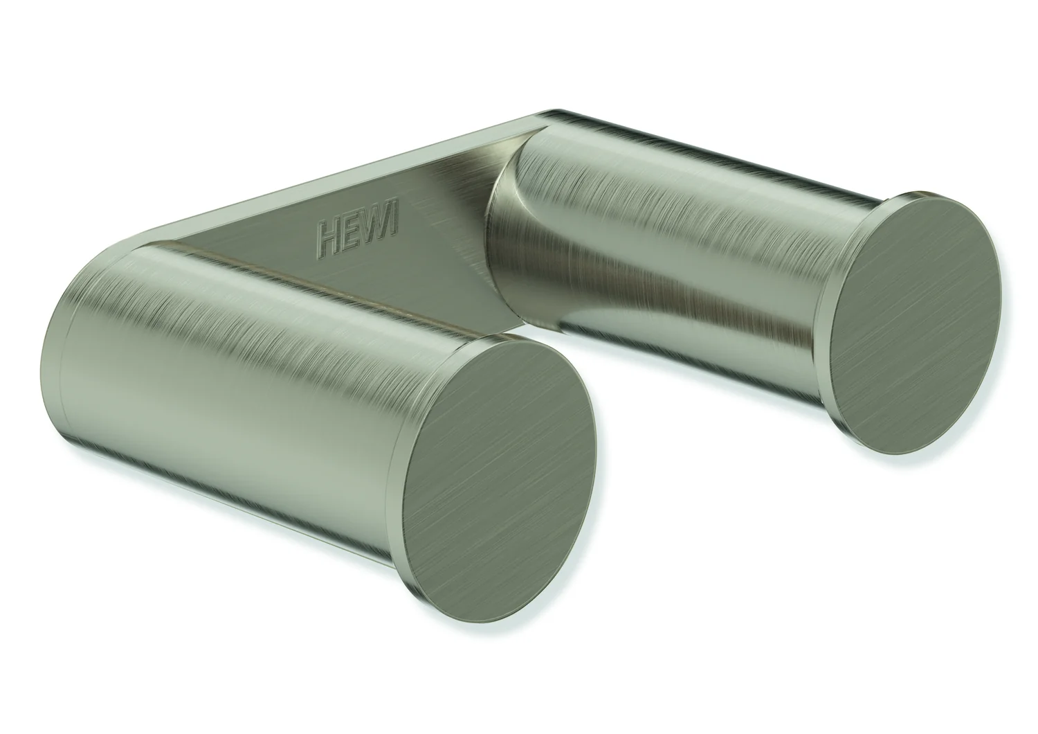 HEWI System 162 Doppelhaken, Edelstahl PVD, 37x58 mm