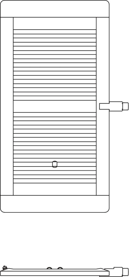 Kermi Design-Heizkörper „Credo® plus“ 55 × 97,3 cm