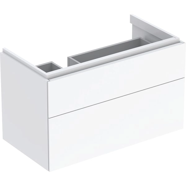 Geberit Waschtischunterschrank „Xeno2“ weiß / lackiert hochglänzend Geberit Waschtischunterschrank „Xeno2“ weiß / lackiert hochglänzend