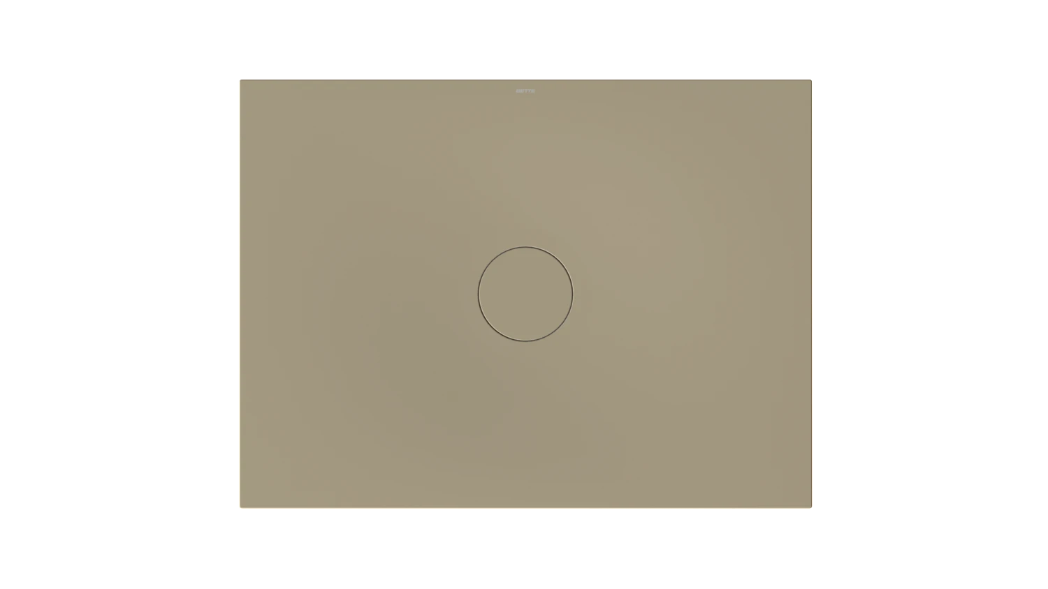 Bette rechteck Duschwanne „BetteAir“ 1200 × 900 mm ohne Oberflächenbeschichtung, ohne Oberflächenveredelung, mit Minimum-Wannenträger, in Hazel