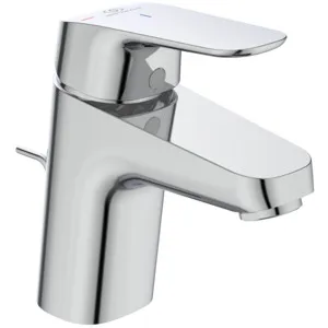 Waschtischarmatur Ceraflex, 5 l/min., BlueStart, mit Ablaufgarnitur, Ausladung 101mm, Chrom Waschtischarmatur Ceraflex, 5 l/min., BlueStart, mit Ablaufgarnitur, Ausladung 101mm, Chrom