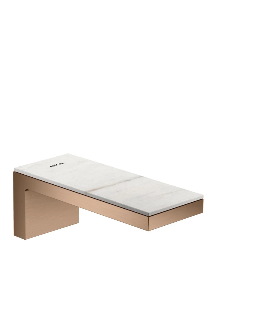 Hansgrohe AXOR MyEdition Platte 200 mm Marmor Lasa Covelano Vena Oro abnehmbar Hansgrohe AXOR MyEdition Platte 200 mm Marmor Lasa Covelano Vena Oro abnehmbar