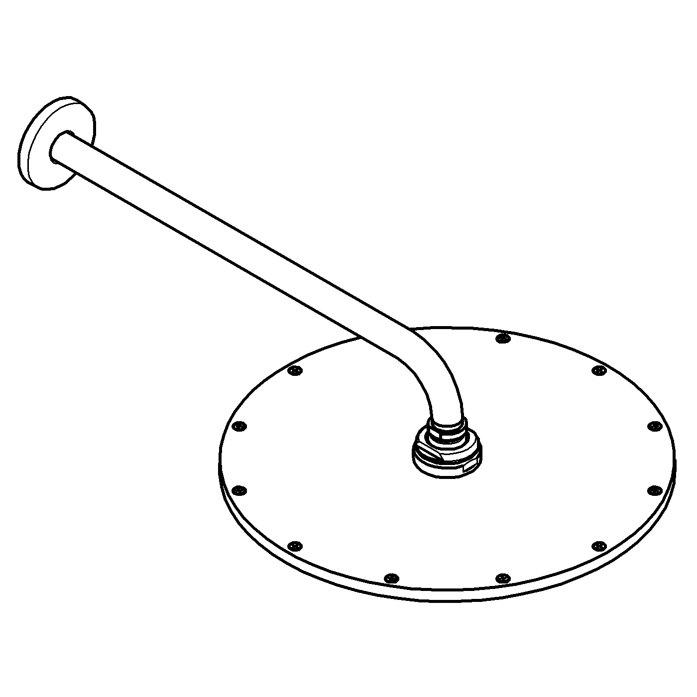 Kopfbrauseset Rainshower Cosmopolitan 310 26066, Brausearm 380 mm, 9,5 l/min Durchflusskonstanthalter, chrom Kopfbrauseset Rainshower Cosmopolitan 310 26066, Brausearm 380 mm, 9,5 l/min Durchflusskonstanthalter, chrom