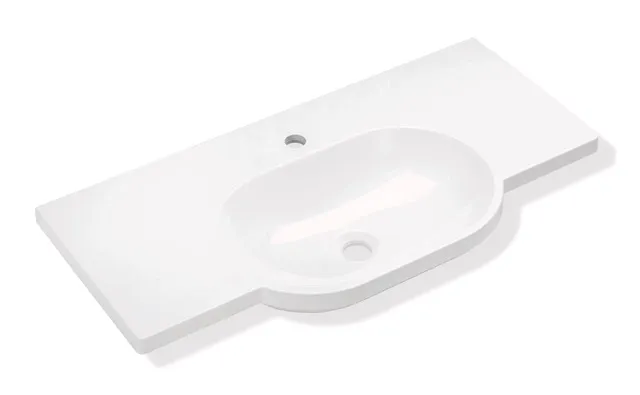 HEWI Waschtisch PG87, alpinweiß, 850x415mm, ovalem Becken HEWI Waschtisch PG87, alpinweiß, 850x415mm, ovalem Becken