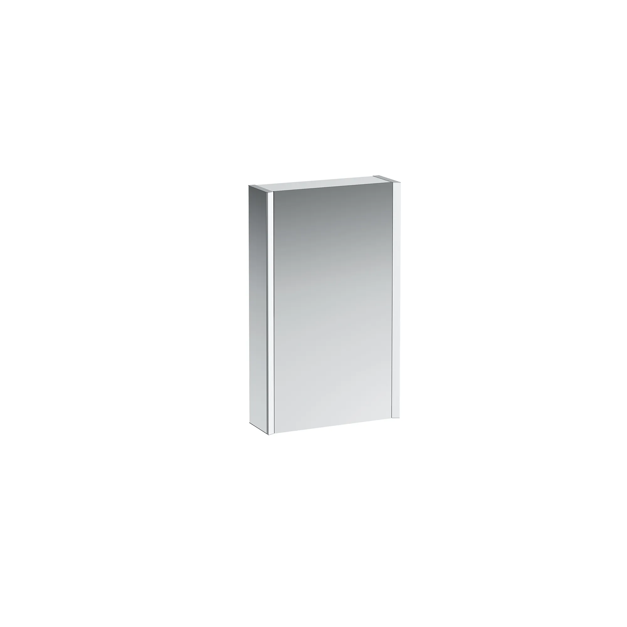 Laufen Spiegelschrank „Frame 25“ in Aluminium, glanzeloxiert Laufen Spiegelschrank „Frame 25“ in Aluminium, glanzeloxiert