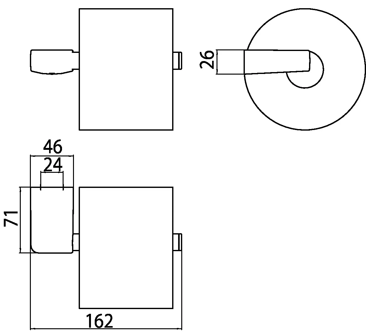 emco trend Reservepapierhalter, chrom emco trend Reservepapierhalter, chrom