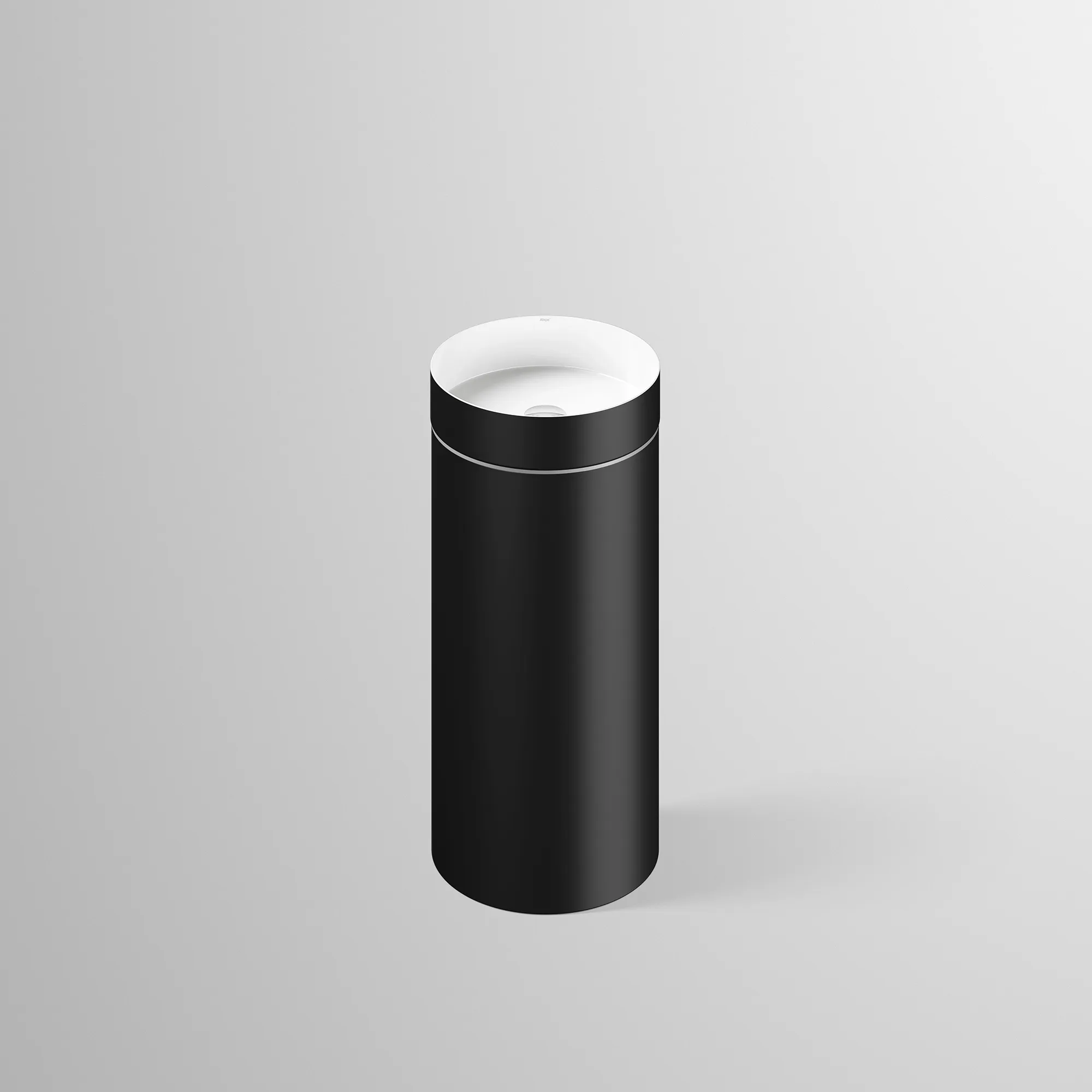 Waschbecken „KE-Serie“ 400 × 900 mm in Weiß / Mattschwarz, mit ProShield Waschbecken „KE-Serie“ 400 × 900 mm in Weiß / Mattschwarz, mit ProShield