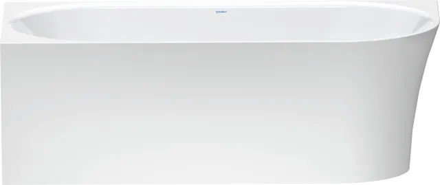 Duravit Badewanne „DuraSenja“ vorwand oval 1500 × 750 mm, links in Weiß Duravit Badewanne „DuraSenja“ vorwand oval 1500 × 750 mm, links in Weiß