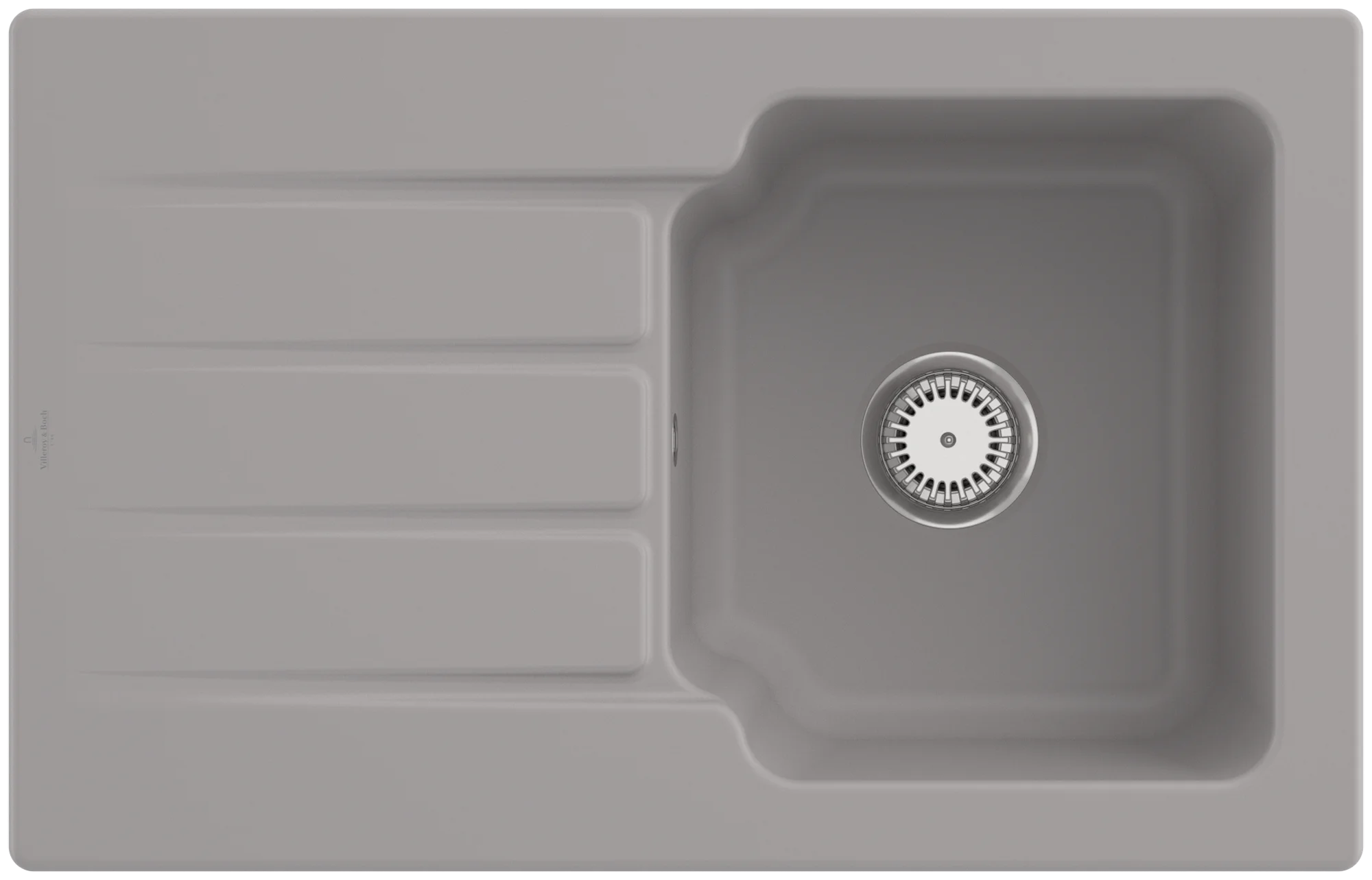 Villeroy & Boch Architectura 45 Einbauspüle, 800x510mm, Keramik, Fossil CeramicPlus Villeroy & Boch Architectura 45 Einbauspüle, 800x510mm, Keramik, Fossil CeramicPlus