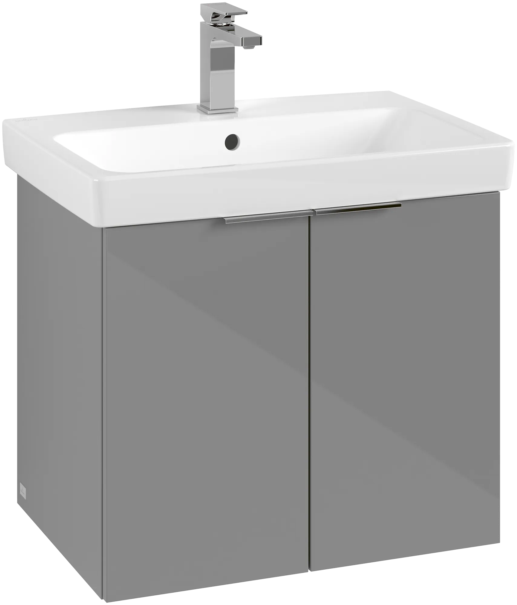 Villeroy & Boch Architectura Waschbeckenunterschrank B89100, 600x520x439 mm, 2 Türen, Grey