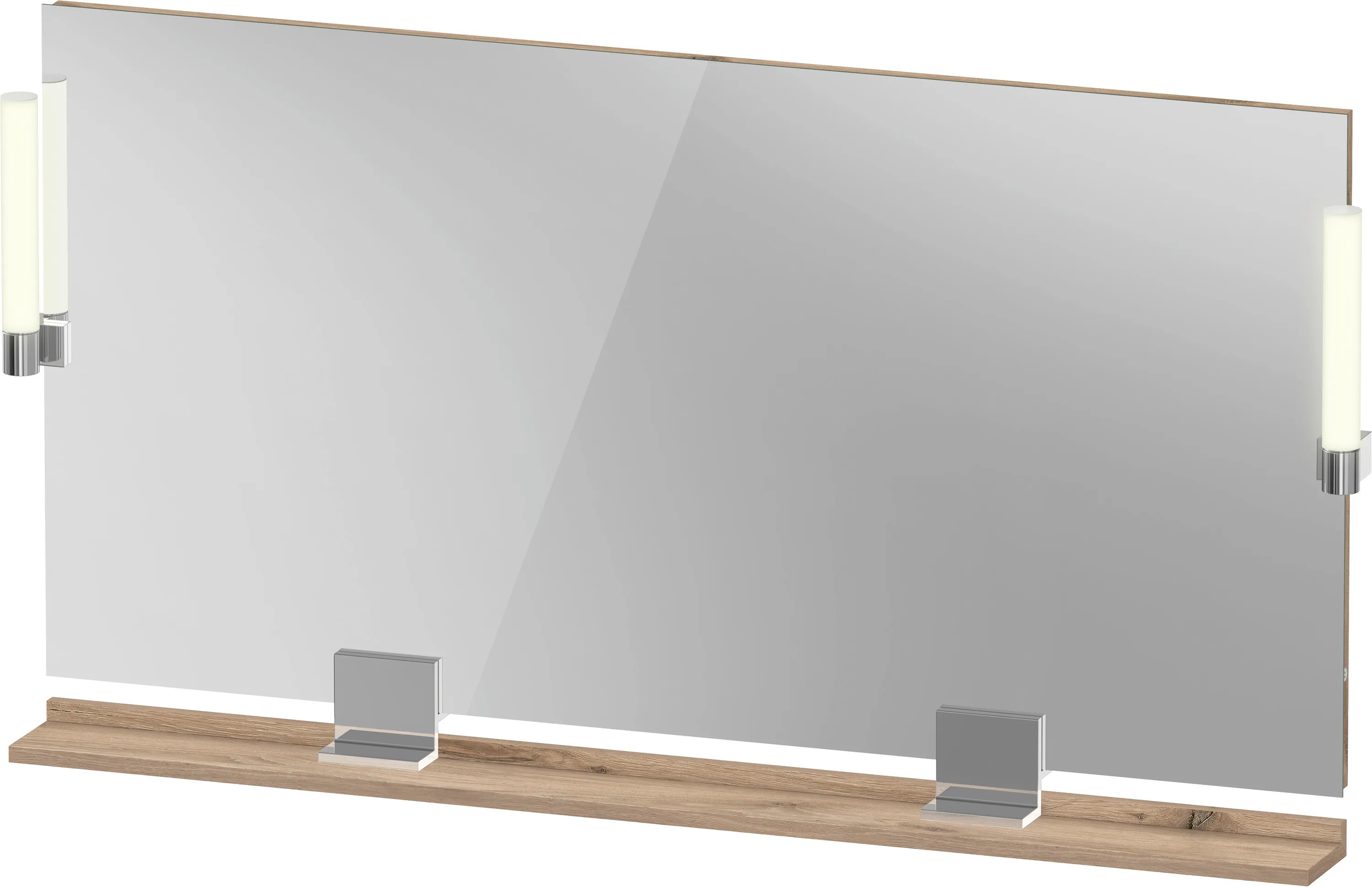 Duravit Spiegel „Sivida“ 133 × 65 cm in Apricot Pearl